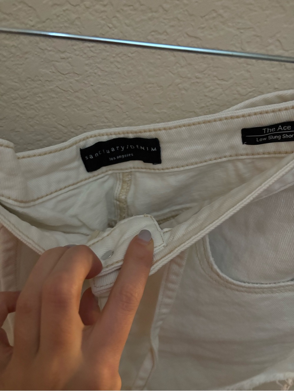 Sanctuary x Anthropologie The Ace Belted Low Slung Shorts - Picture 2 of 7